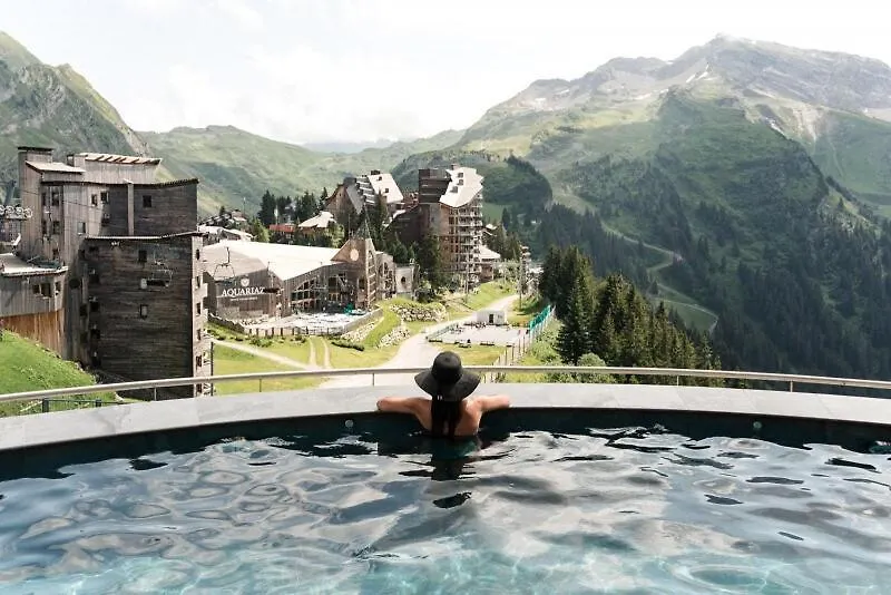 Le Pied Des Pistes, Studio 5 Pers, Balcon Sud Est, Vue Sur Les Montagnes Le Biot Lägenhet