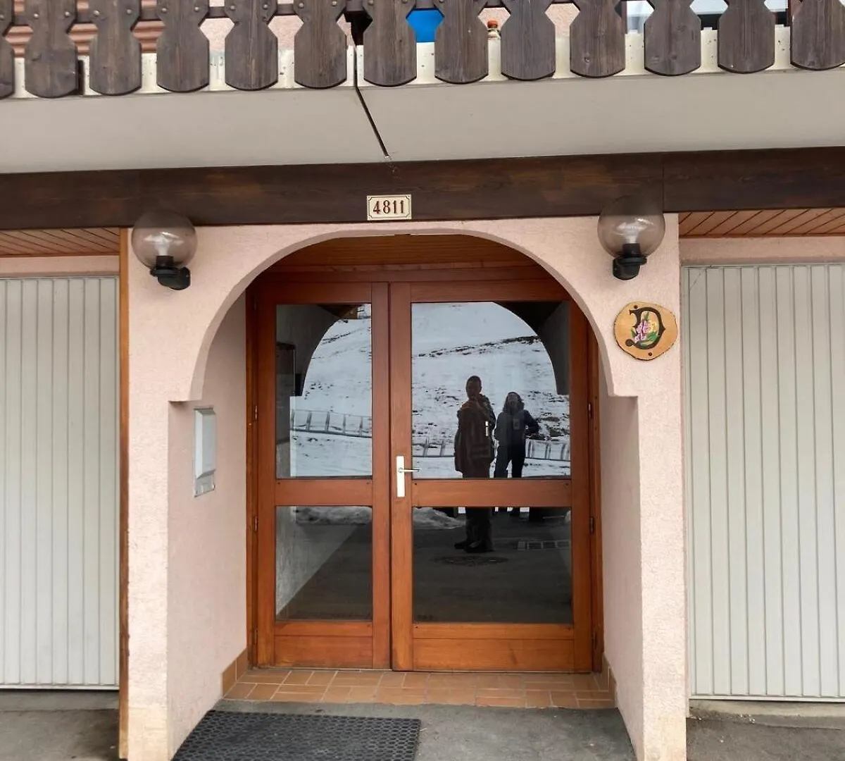 Le Pied Des Pistes, Studio 5 Pers, Balcon Sud Est, Vue Sur Les Montagnes Le Biot Lägenhet