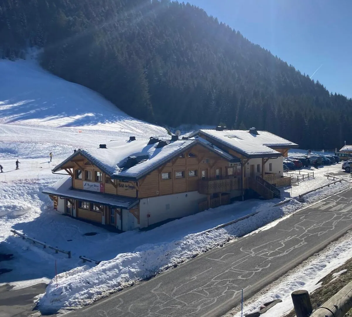 Lägenhet Le Pied Des Pistes, Studio 5 Pers, Balcon Sud Est, Vue Sur Les Montagnes Le Biot Frankrike